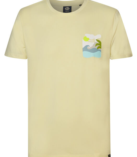 Backprint T-shirt Tropicale