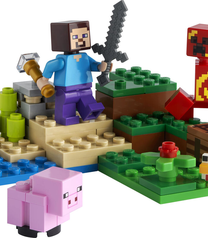 LEGO Minecraft 21177 L'embuscade du Creeper, Set de Construction image number 3