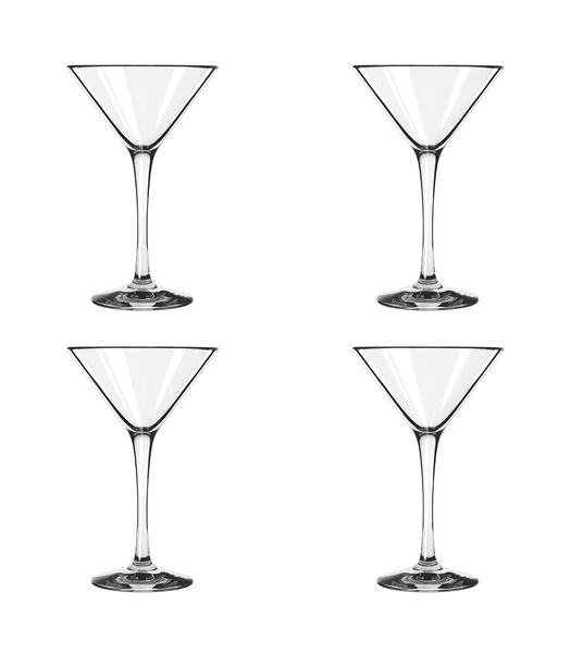 Cocktailglas Cocktail 26 cl - Transparant 4 stuks