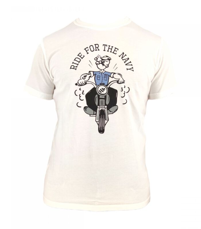 Navy Rider Mannen T-shirt met korte mouwen image number 0