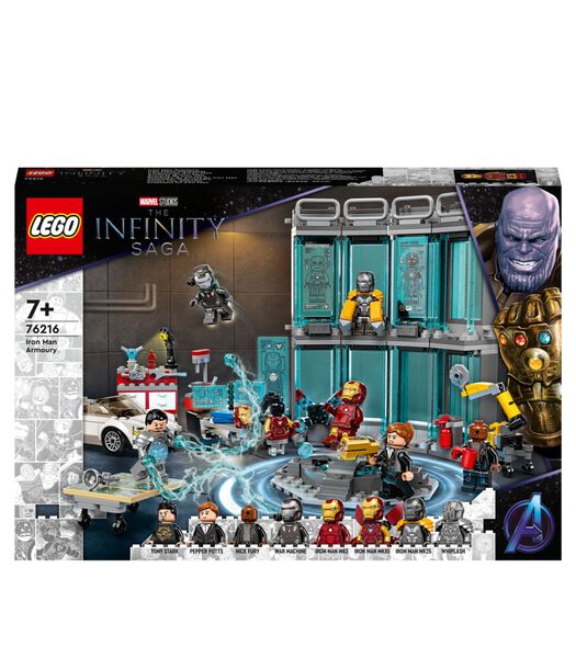 LEGO Super Heroes 76216 L'Armurerie D'Iron Man