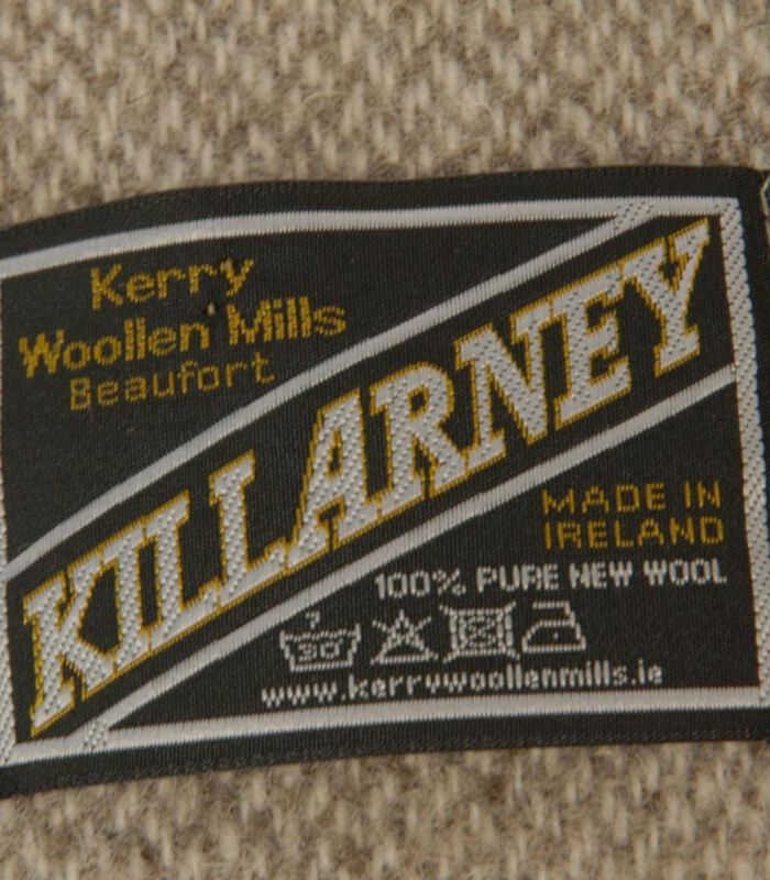 Mills couverture Killarney Wool Laine Brun image number 3