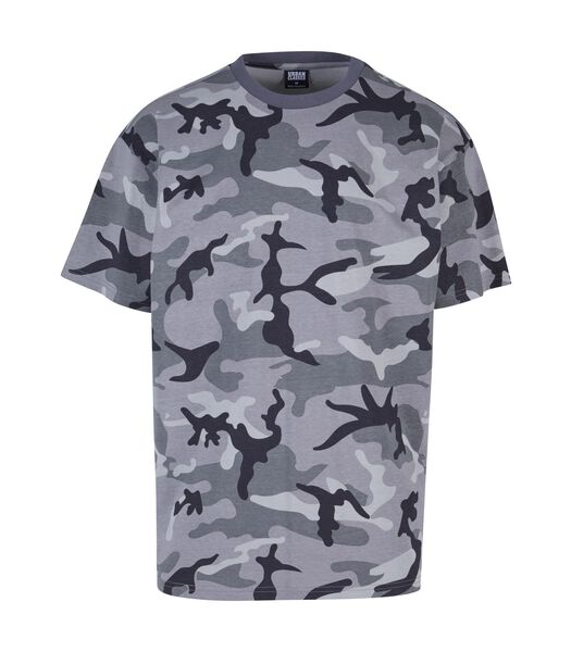 T-shirt camouflage épais Oversize