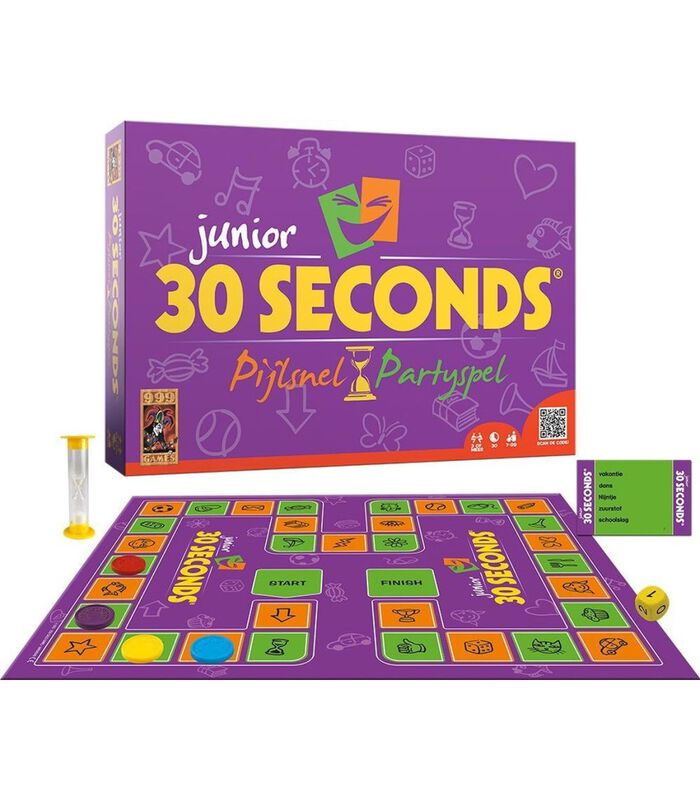 999 Games 30 Seconds  Junior - Bordspel - 7+ image number 1