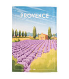 Wim Provence - Katoenen theedoek met print image number 0
