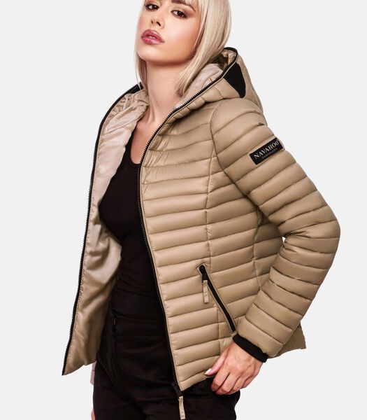 Ladies transition jacket Kimuk Taupe: S