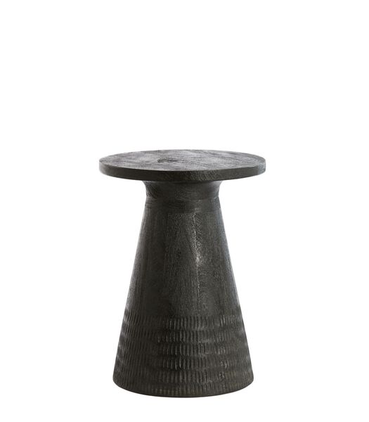 Table d'appoint Paxos - Noir - Ø37cm