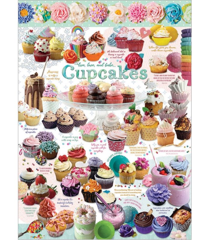 puzzle 1000 pieces - Cupcake time image number 3