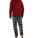 Pyjama broek en top Mickey Check Disney image number 1