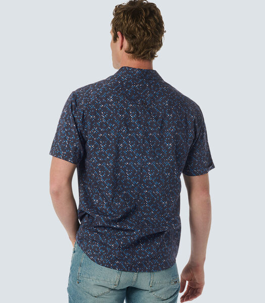 Chemise à manches courtes avec motif graphique pour des looks estivaux Male