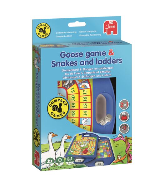 Jeu de l'oie & Serpents et échelles Compact