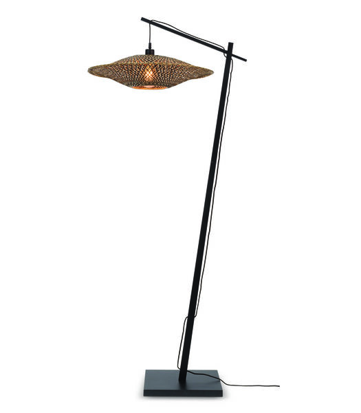 Vloerlamp Bali - Zwart - 80x60x176cm