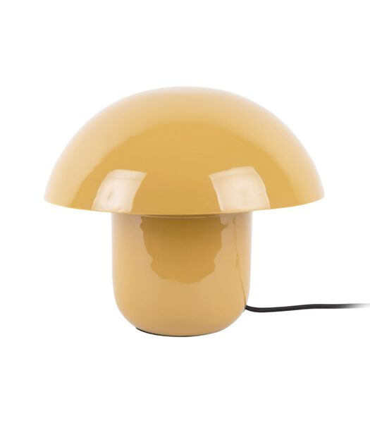 Tafellamp Fat Mushroom - Geel - 29x29x25cm