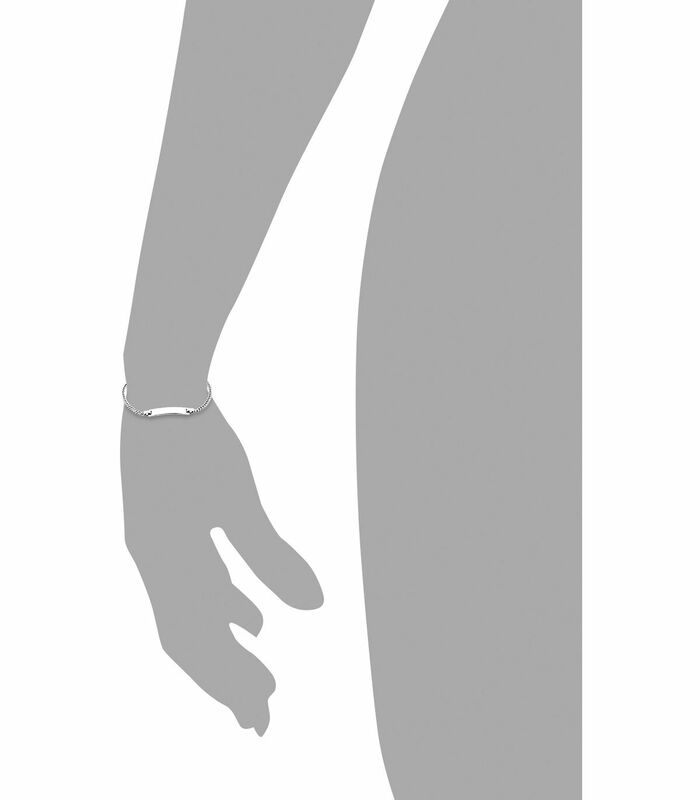 ID armband voor dames, 925 Sterling zilver image number 1