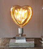 Led Lamp Bol - Lovely Heart Led Bulb - Transparant image number 4