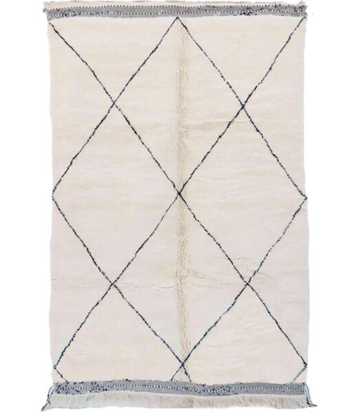 Tapis Berbere marocain pure laine 191 x 304 cm