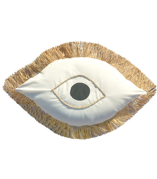 Drijvende XL grieks oog en franjes