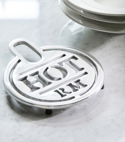 RM - Dessous de plat Argent aluminium résistant à la chaleur