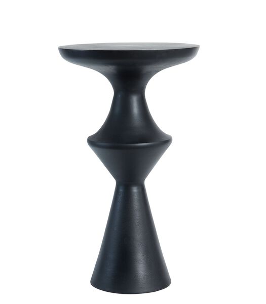 Table d'appoint Loboc - Noir - 37,5x14x63,5cm