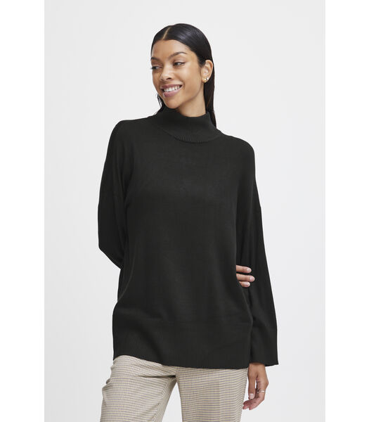 Pull col roulé ample femme Mpimba1
