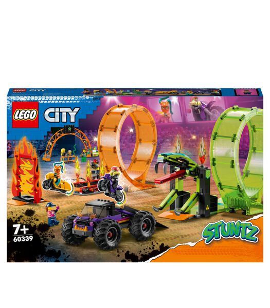 LEGO City Stuntz 60339 L'Arène de Cascade avec Double Looping