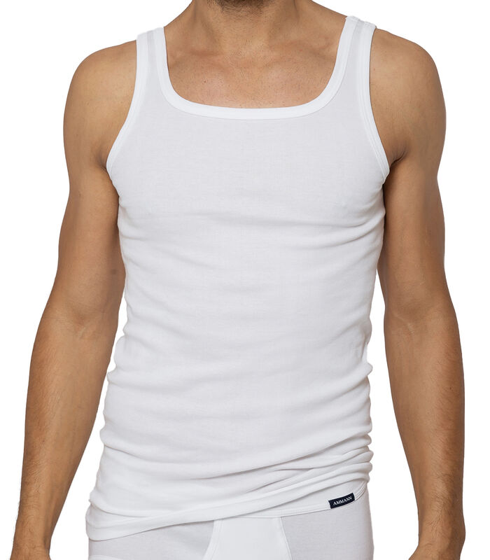 4er Pack Organic Cotton fijnrib - onderhemd  image number 1