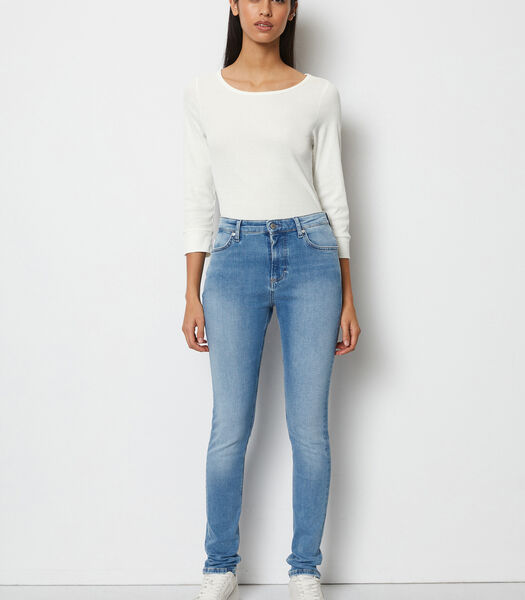 Jeans modèle KAJ skinny taille haute