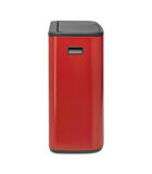 Bo Touch Bin, 2 binnenemmers, 2 x 30L -Passion Red image number 2