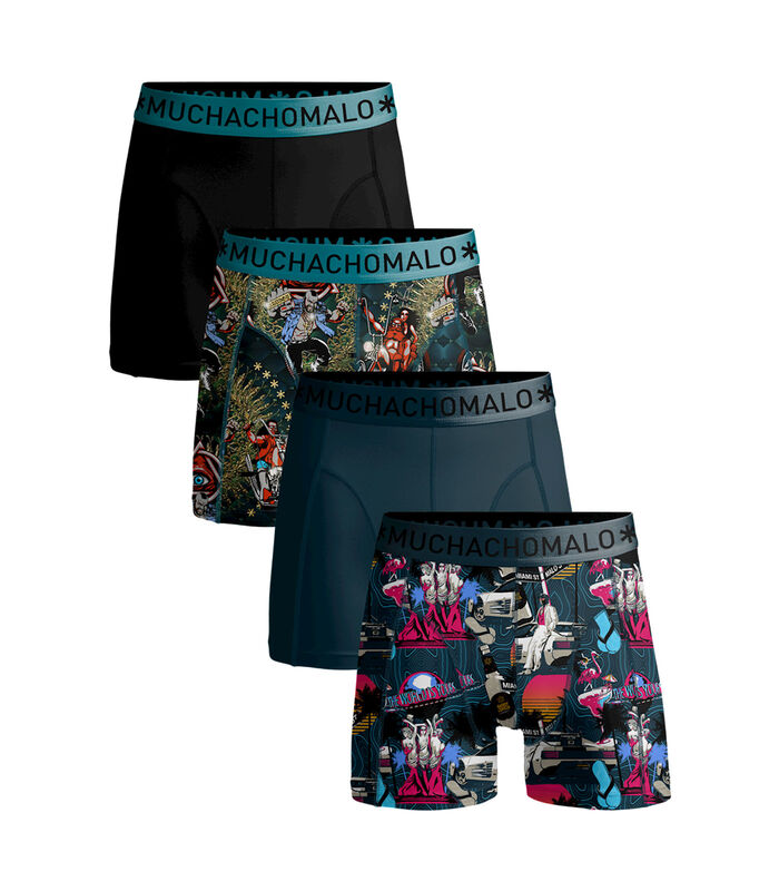 Hommes 4-Pack - Boxer - Miami Vatos Ace image number 0