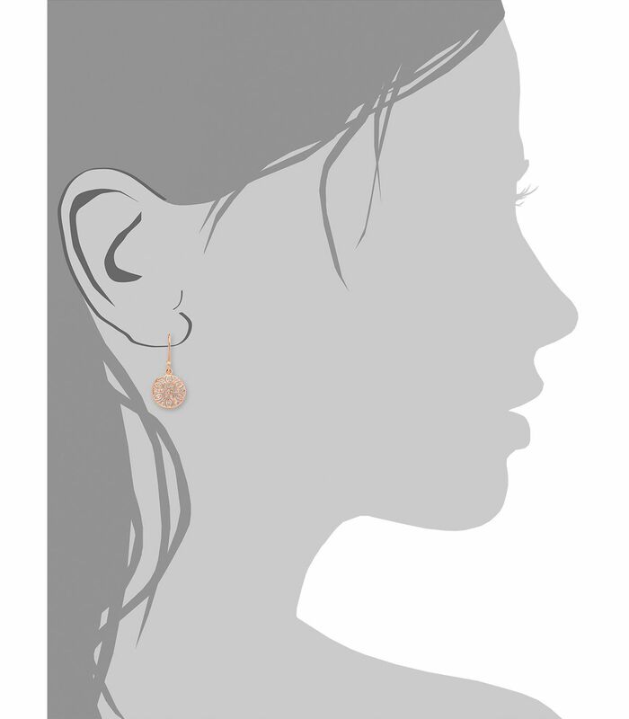 Boucles d'oreilles pour dames, argent sterling 925, cristal image number 2
