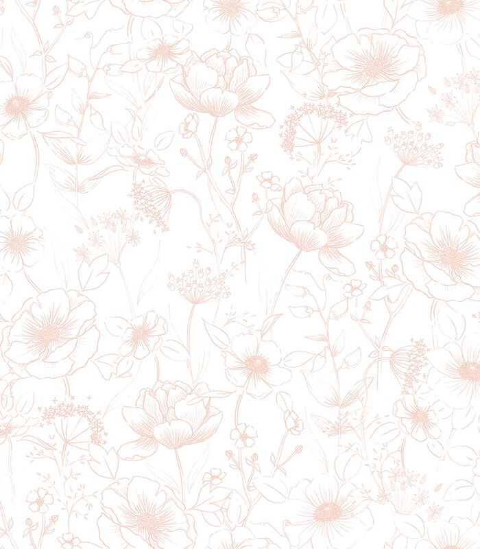 BOTANY - Papier peint bucolique fleurs image number 1