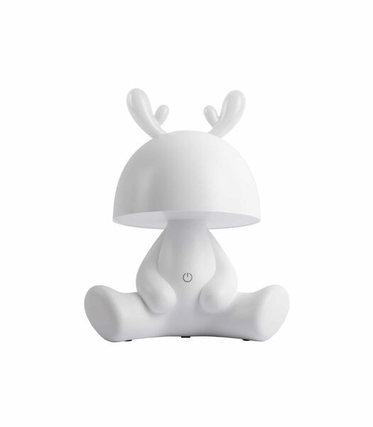 Lampe de Table Deer - Blanc - 22x17x27cm