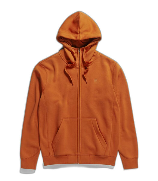 Hooded sweatshirt met rits Premium core