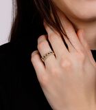 Ring 'Pianosa Saphir' geelgoud en diamanten image number 3