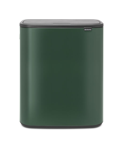 Bo Touch Bin, 2 x 30 litres - Pine Green
