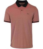 Shield Oxford Piqué Poloshirt Rood image number 0