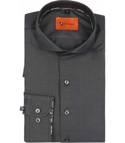 Suitable Chemise Twill Anthracite