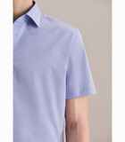 Business overhemd Slim Fit korte arm Geruit image number 3