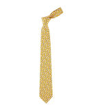 Cravate à fleurs en soie et coton image number 2