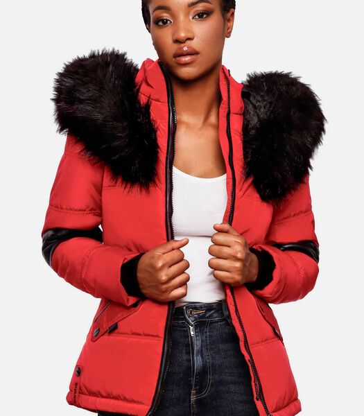 Women's winter jacket NIRVANA Navahoo Red: XL
