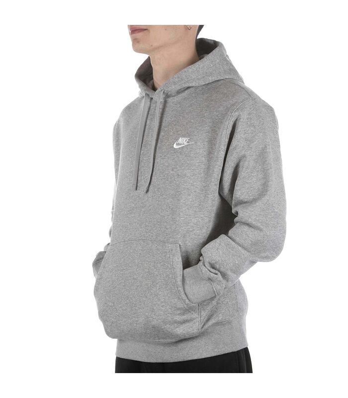 Nike Nike Club Fleece Grijs Sweatshirt image number 4