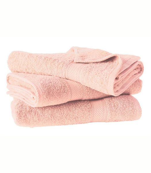 3 serviettes de bains Hélène almond blossom