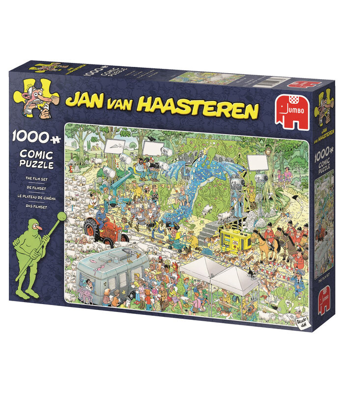 puzzel Jan van Haasteren De Filmset - 1000 stukjes image number 2