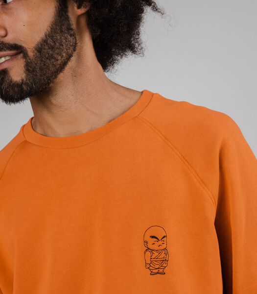 Dragon Ball Krillin Sweatshirt Orange