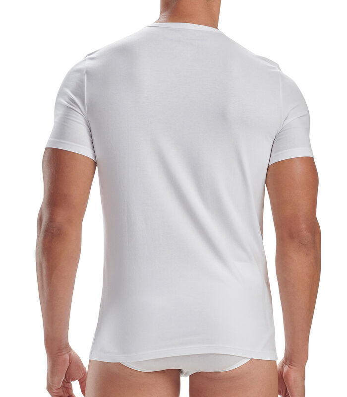 4 pack Active Flex Cotton - onder t-shirts image number 2