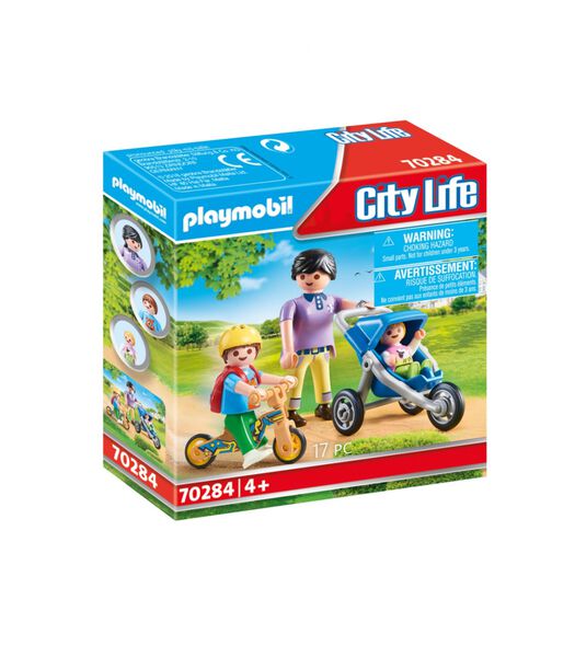 City Life Mama Met Kinderen - 70284
