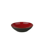Serviesset Lava Stoneware 6-persoons 24-delig Bruin Rood image number 3