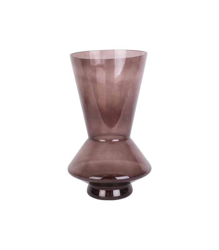 Vaas Glow - Glas Chocolade Bruin - Large - 17x28cm image number 0