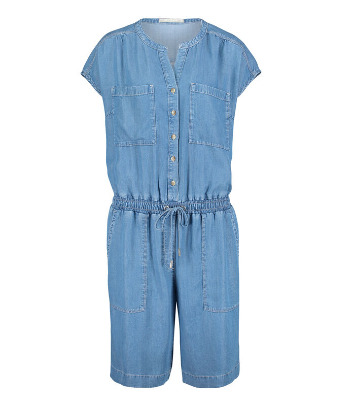 Jumpsuit met bindceintuur image number 2