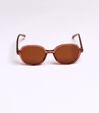 Bruine zonnebril voor dames LUNETTEBM232P01 image number 0